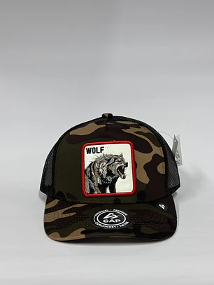 Jockey de malla 5p - Camuflado / Wolf