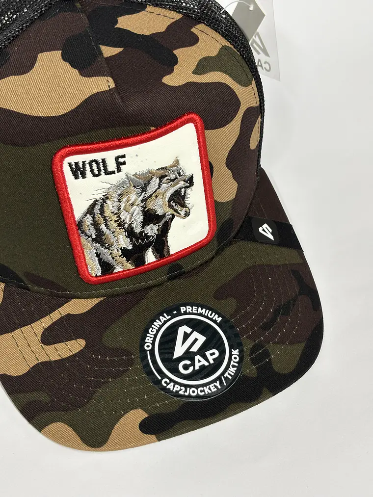 Jockey de malla 5p - Camuflado / Wolf 2