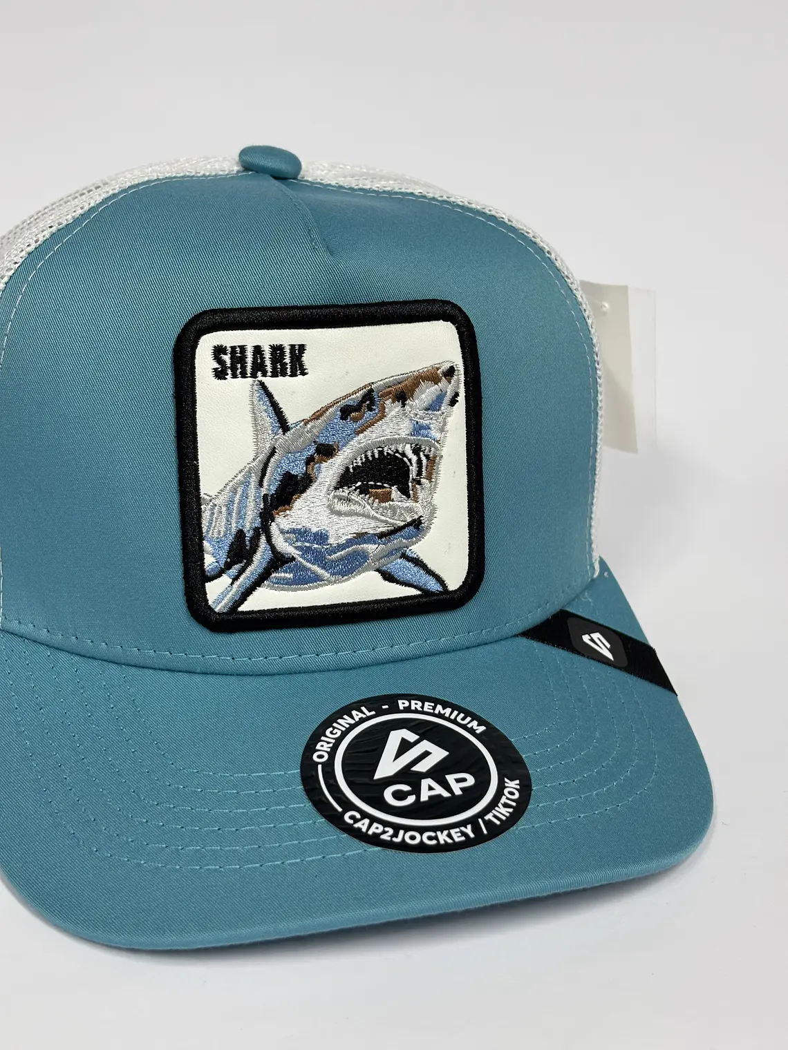 Jockey de malla 5p - Azul x Blanco / Shark 2