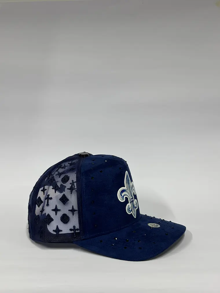 Jockey de malla 5p - Azul eléctrico / Luxury lisd  3