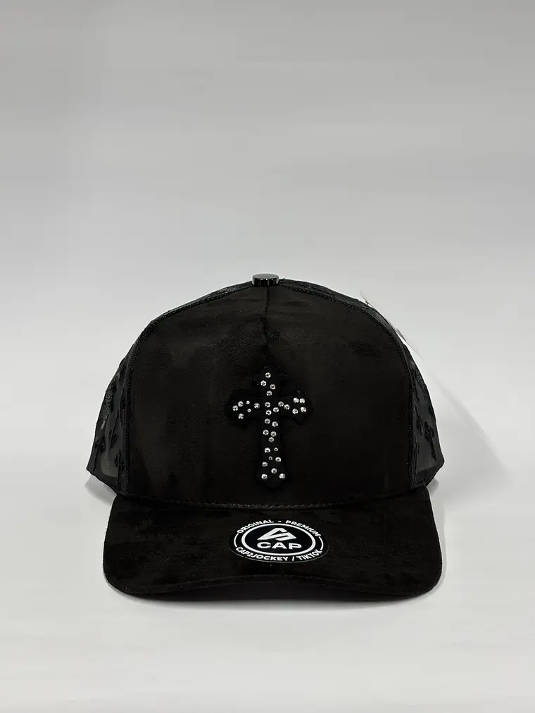 Jockey de malla 5p - Negro / La Cruz de la luz  1