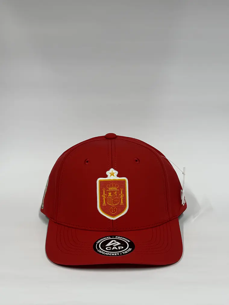Gorra de lona 6p - Rojo / selección España 🇪🇸  1
