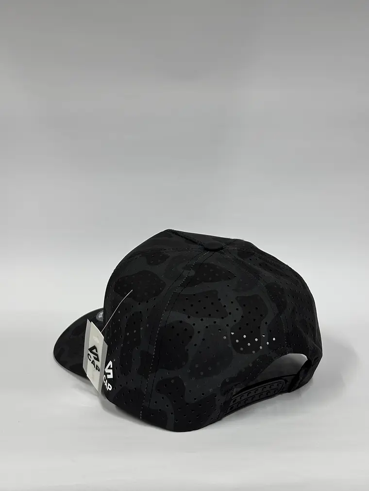 Gorra de lona 5p láser - Camuflado Negro / Bass pro shop  3