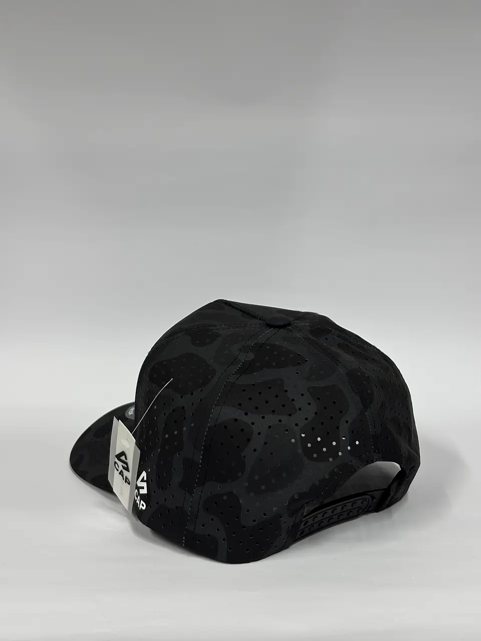 Gorra de lona 5p láser - Camuflado Negro / Bass pro shop  3