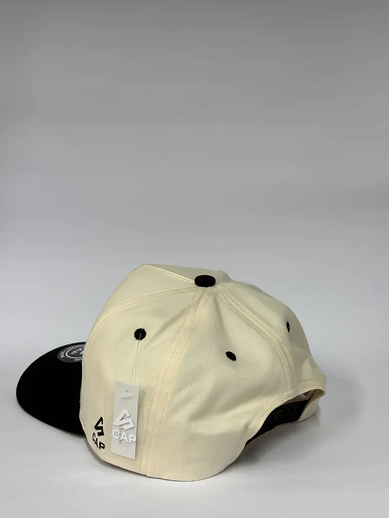 Gorra de lona 5p - Bicolor Beige x Negro / NY Mets 4
