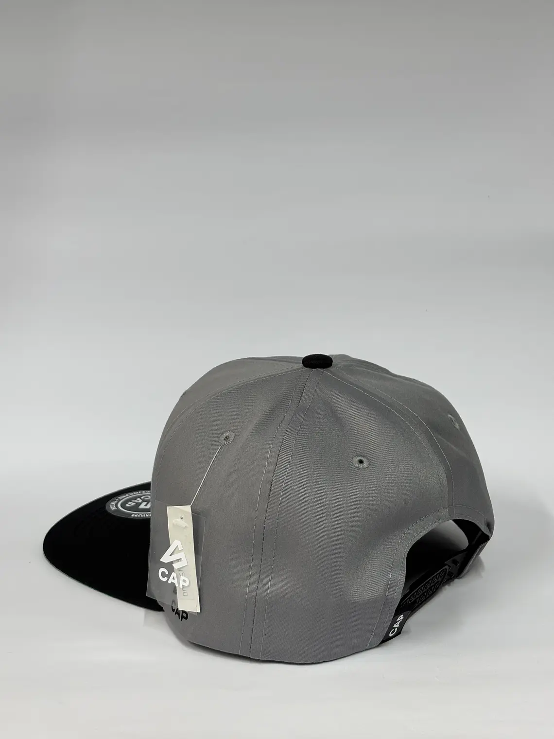 Gorra de lona 6p plana - Bicolor Gris x negro / NY Mets 1995 4