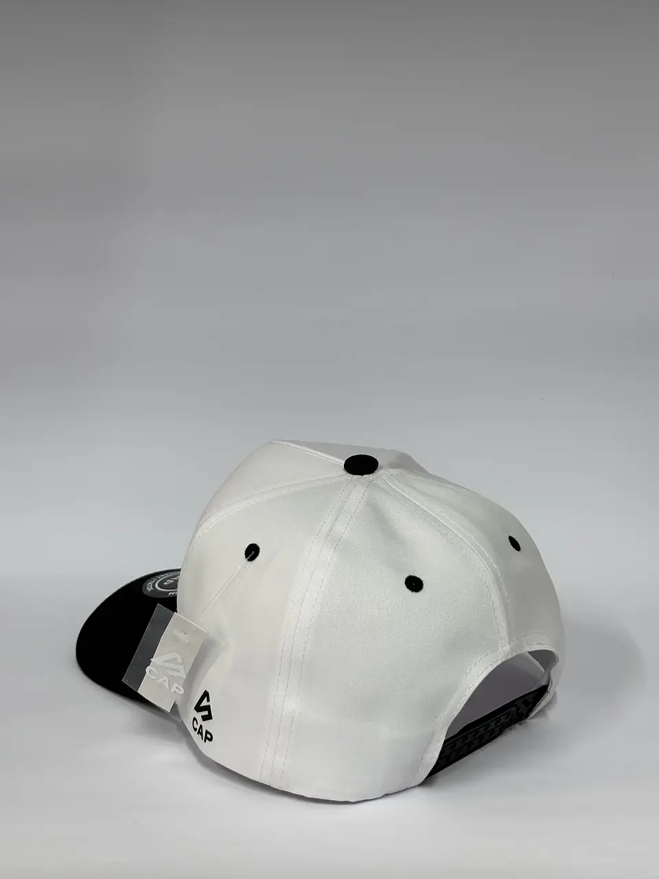 Gorra de lona 5p - Bicolor Blanco x Negro / NY City  4