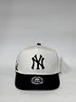 Gorra de lona 5p - Bicolor Blanco x Negro / NY City  - Miniatura 1