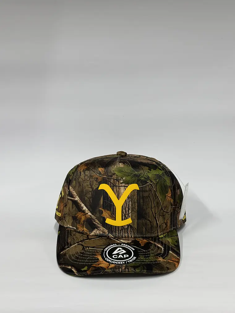Gorra de lona 5p - Camuflaje / Y yellowstone  1