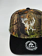 Gorra de lona 5p - Camuflaje x Negro / Venado 🦌  - Miniatura 2