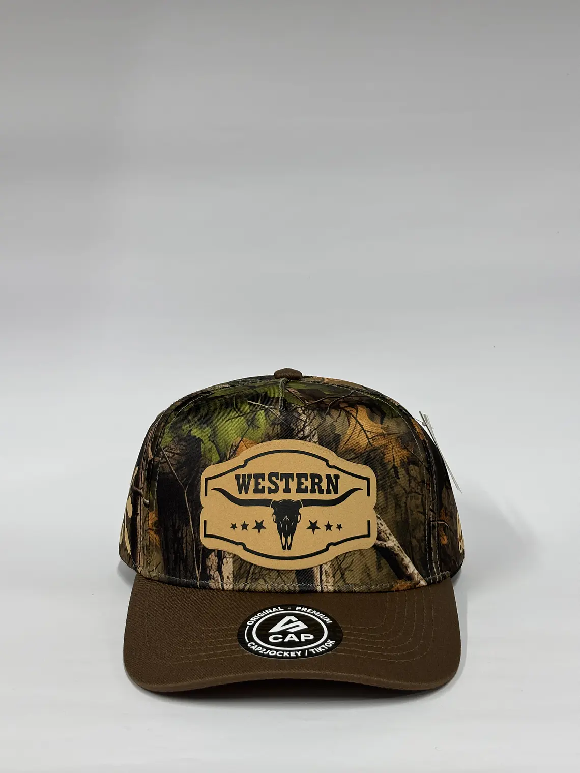 Gorra de lona 5p - Camuflaje x Marrón / Western  1