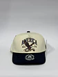 Gorra de lona 5p - Bicolor Beige x azul / América 1776 - Miniatura 1