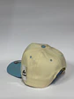 Gorra de lona 5p - Bicolor Beige x celeste / USA  - Miniatura 4