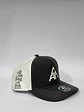 Gorra de 5p láser - Bicolor Gris x Blanco / Can is love  - Miniatura 3
