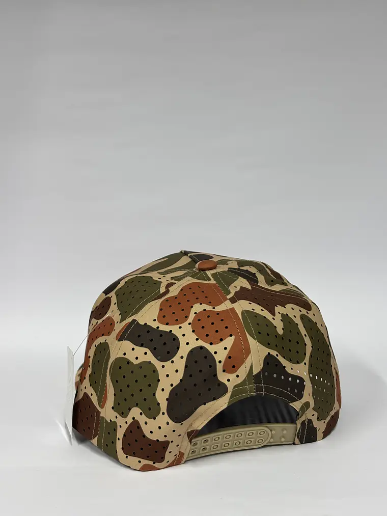 Gorra de lona 5p láser - Camuflado naranja / Bass pro shops  4