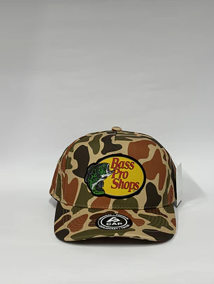 Gorra de lona 5p láser - Camuflado naranja / Bass pro shops 