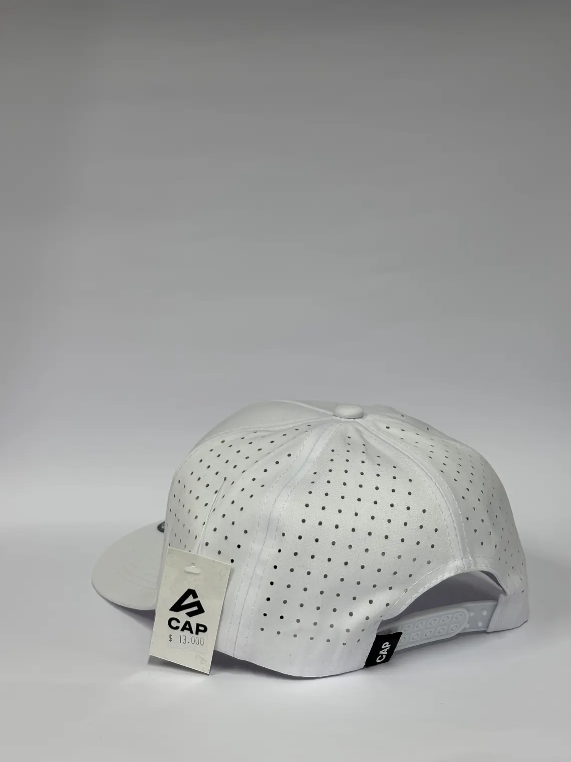 Gorra de lona 5p láser - Blanco / Ac milan  3