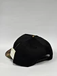 Gorra de lona 5p - Bicolor Negro x camuflaje - Real tres - Miniatura 4