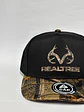 Gorra de lona 5p - Bicolor Negro x camuflaje - Real tres - Miniatura 2