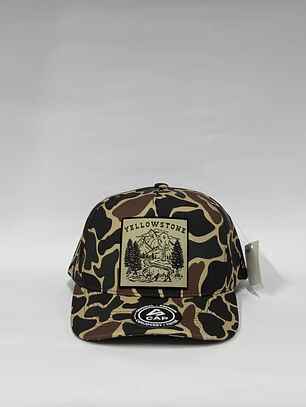 Gorra de lona 5p láser - Camuflaje Marrón / Yellowstone 