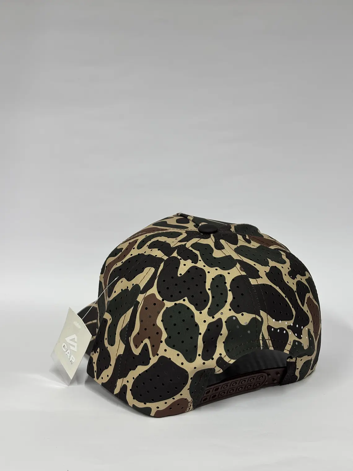 Gorra de lona 5p láser - Camuflaje Marrón / Yellowstone  4
