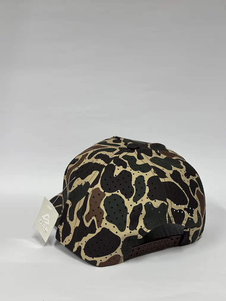 Gorra de lona 5p láser - Camuflaje Marrón / Yellowstone  4
