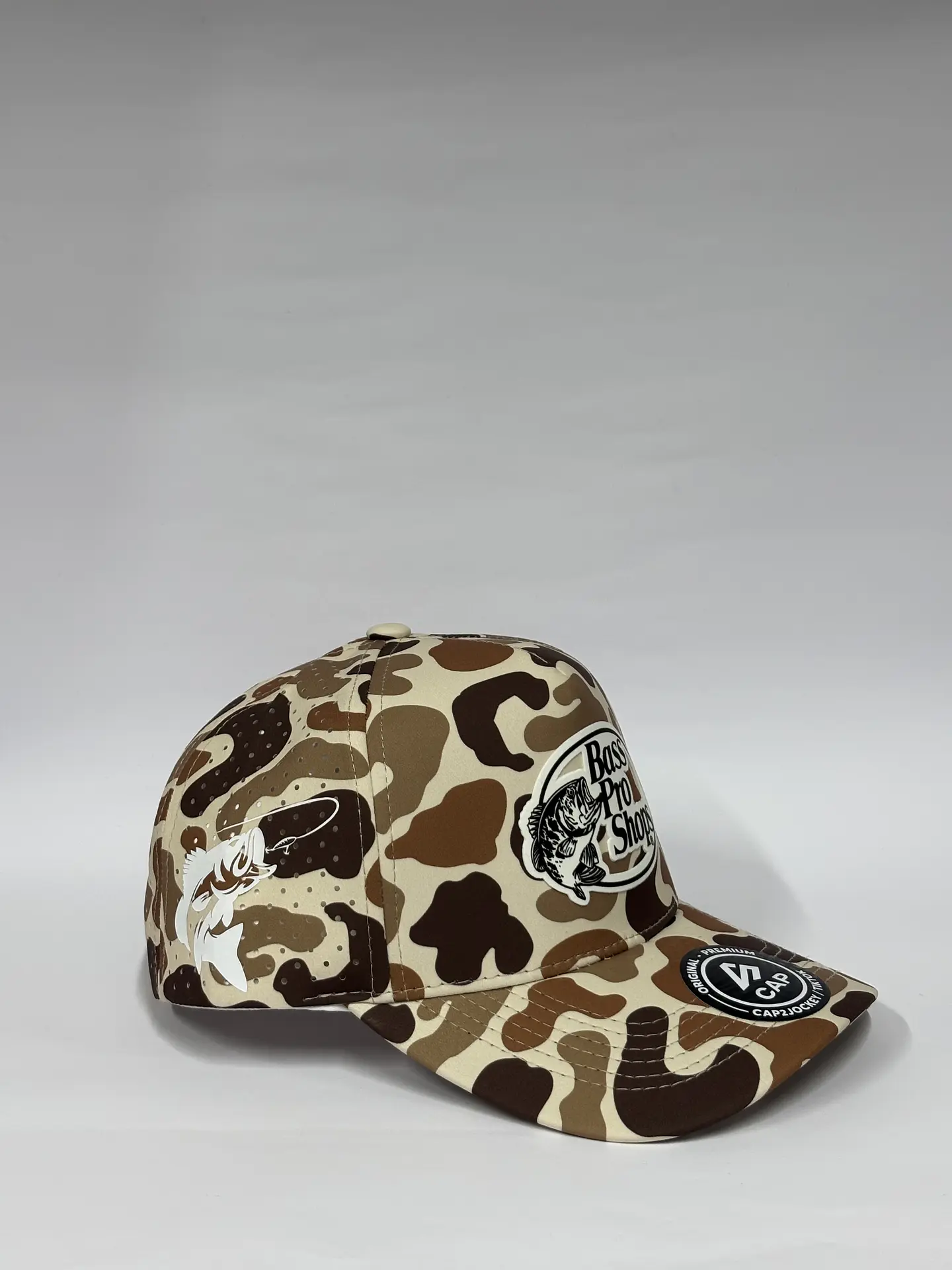 Gorra de lona 5p - Camuflaje Marrón / Bass pro shops  3