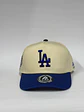 Gorra de lona 5p - Beige x Azul / LA Ws 2.000 - Miniatura 1