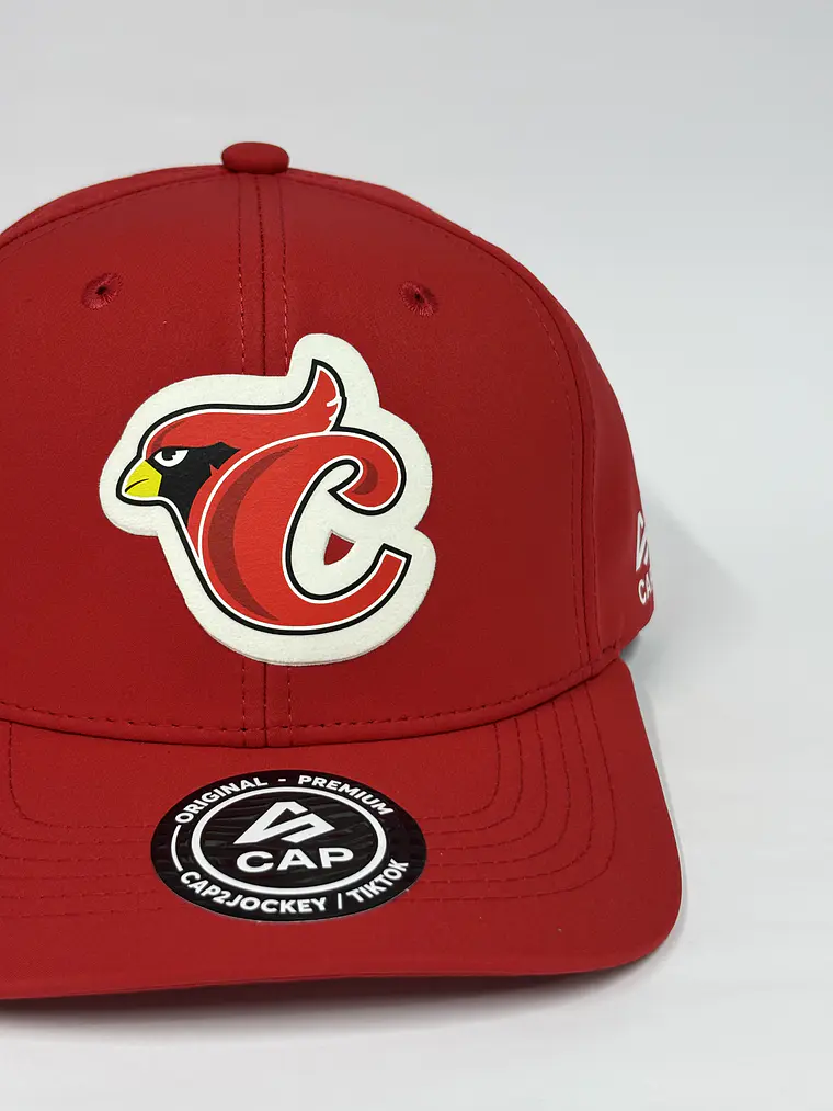 Gorra de lona 6p - Rojo / Cardenales de Lara Classic  4