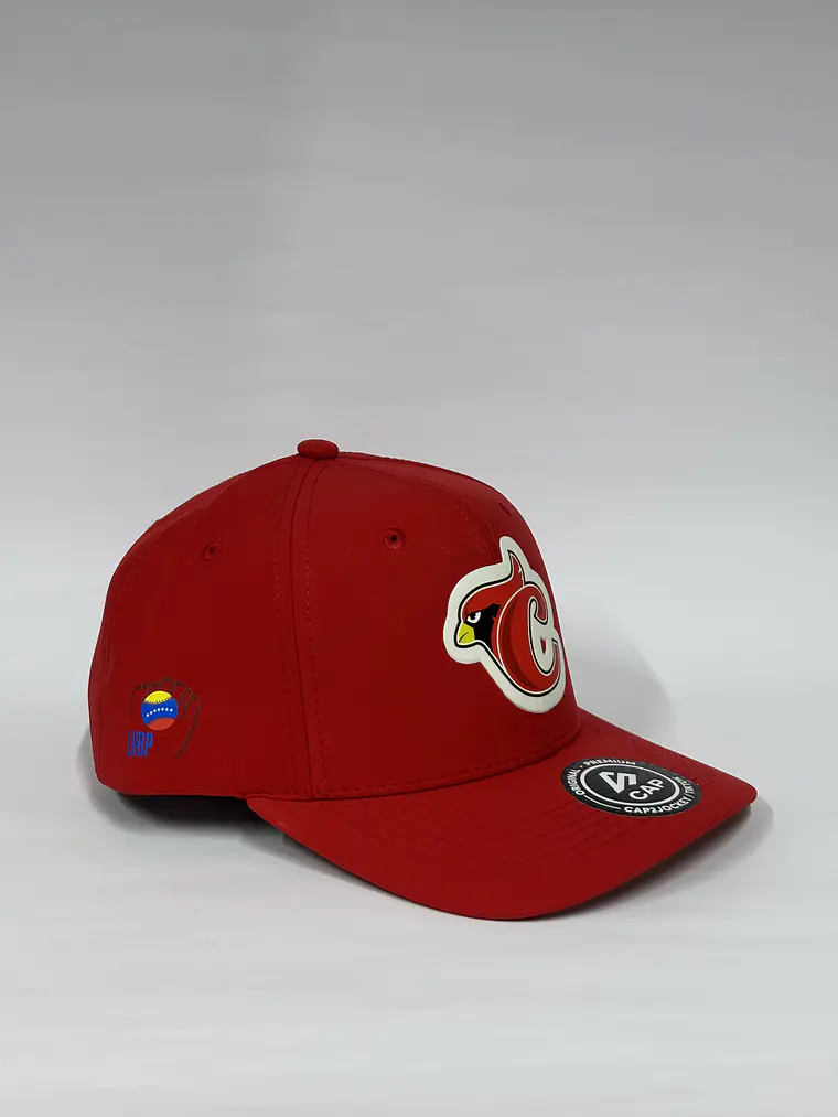 Gorra de lona 6p - Rojo / Cardenales de Lara Classic  2