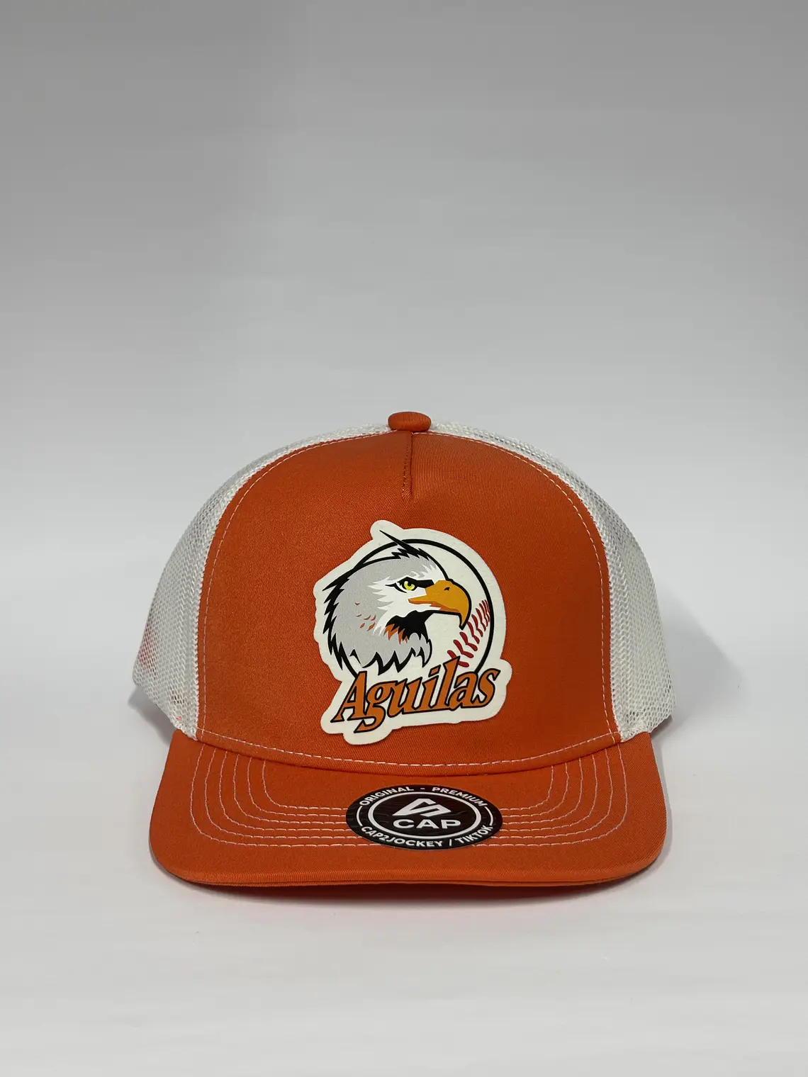 Jockey de malla 5p - Naranja x blanco / Aguilas del Zulia 1