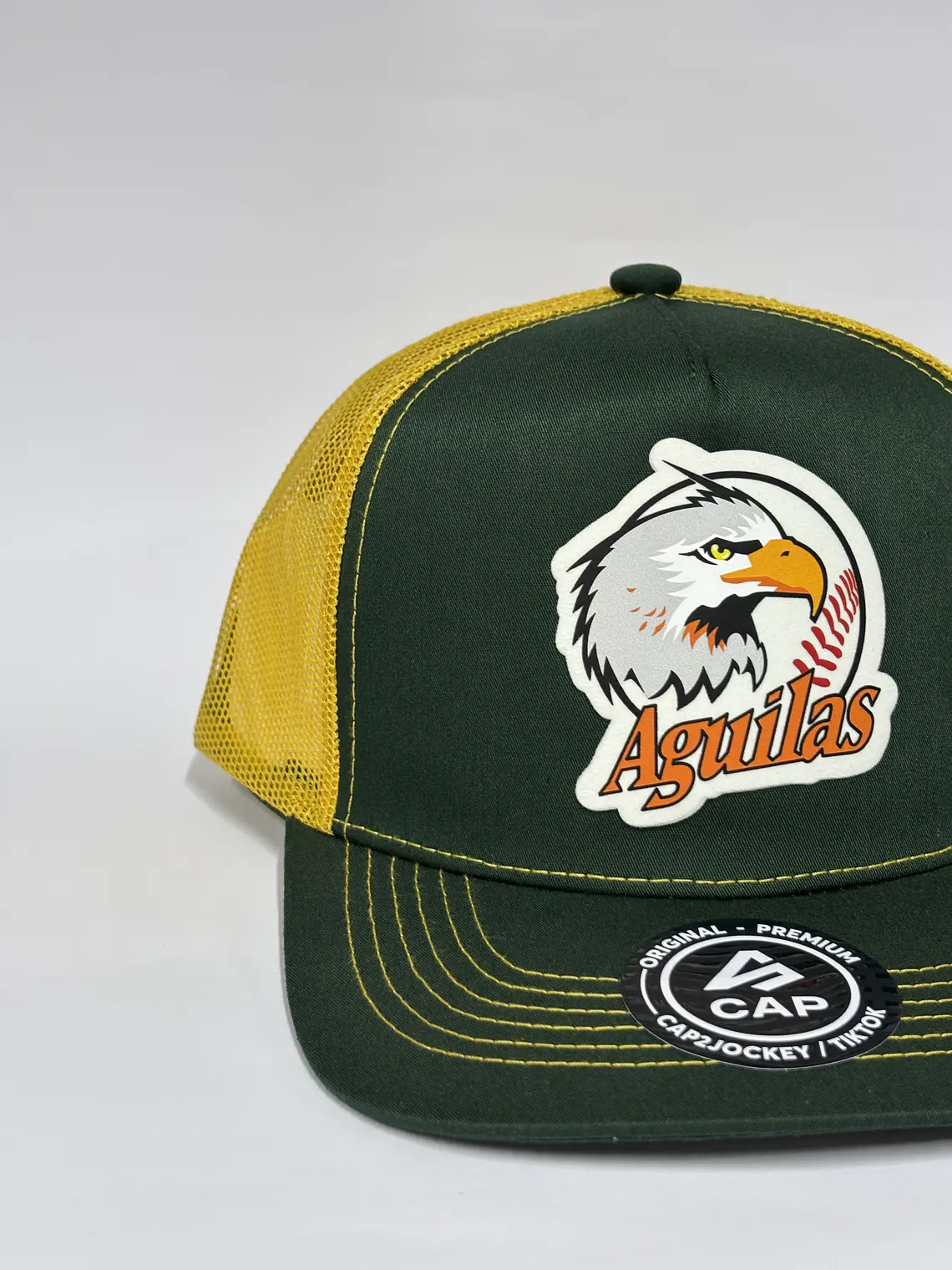 Jockey de malla 5p - Verde x amarillo / Aguilas del Zulia 3
