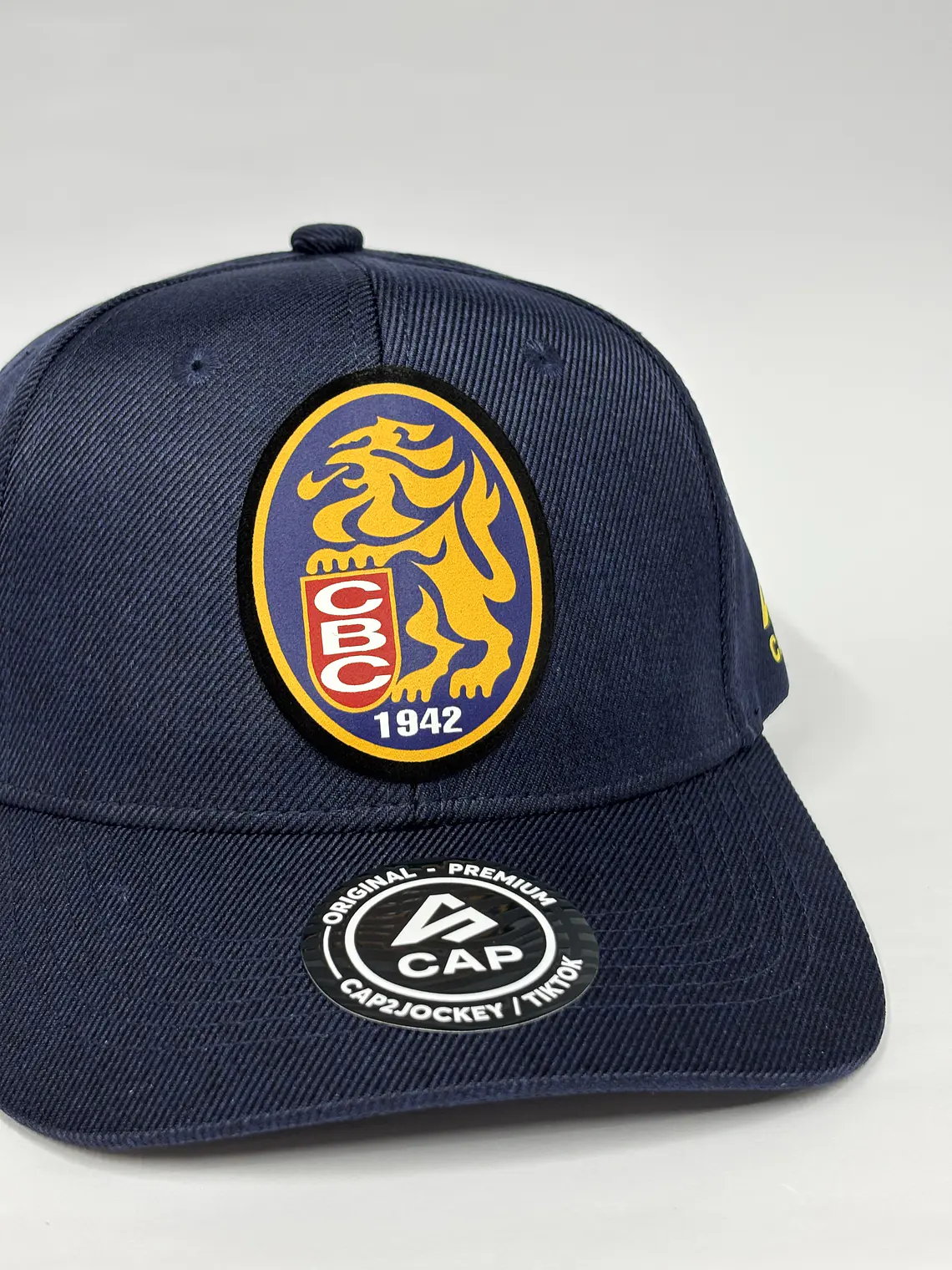 Gorra de lona 6p - Azul marino / Leones del Caracas clasic 4