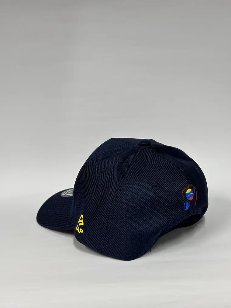 Gorra de lona 6p - Azul marino / Leones del Caracas clasic 3