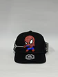 Gorra de lona 6p Niño - Negro / Spiderman kick  - Miniatura 1