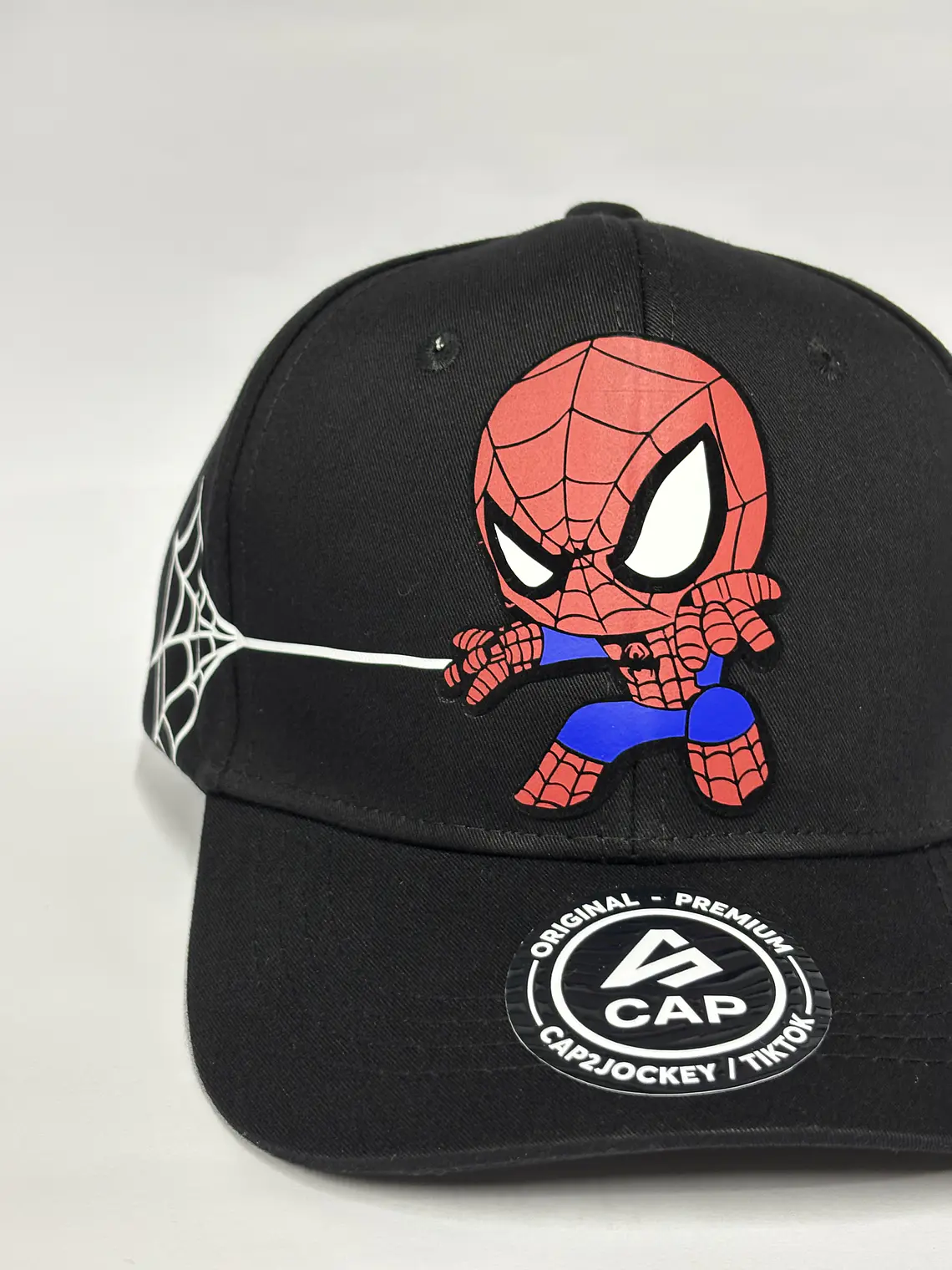 Gorra de lona 6p Niño - Negro / Spiderman kick  3