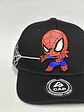 Gorra de lona 6p Niño - Negro / Spiderman kick  - Miniatura 3