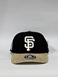 Gorra de lona 5p - Negro x beige / San Francisco  - Miniatura 1