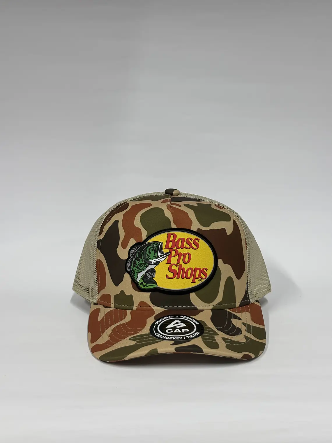 Jockey de malla 5p - Camuflado naranja / Bass pro shops 1