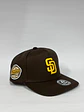 Gorra de lona 5p - Marrón / San Diego padres clasic - Miniatura 3