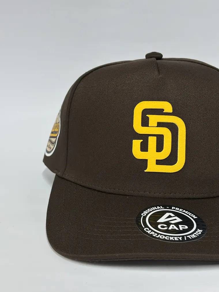 Gorra de lona 5p - Marrón / San Diego padres clasic 2