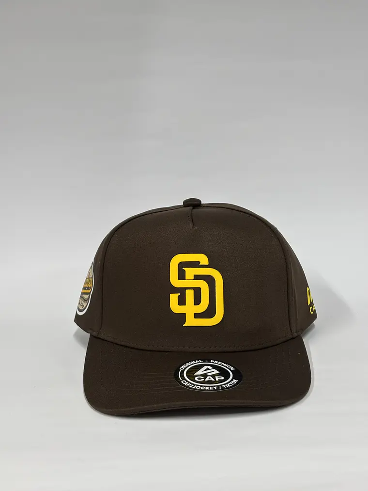 Gorra de lona 5p - Marrón / San Diego padres clasic 1