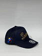 Gorra de lona - Azul marino jaspeado / Leones del Caracas texto  - Miniatura 4