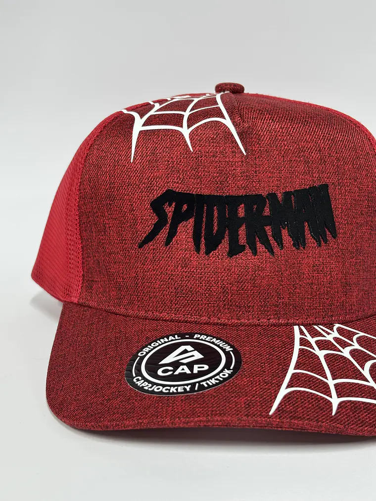 Jockey de malla - Rojo jaspeado / Spiderman  2