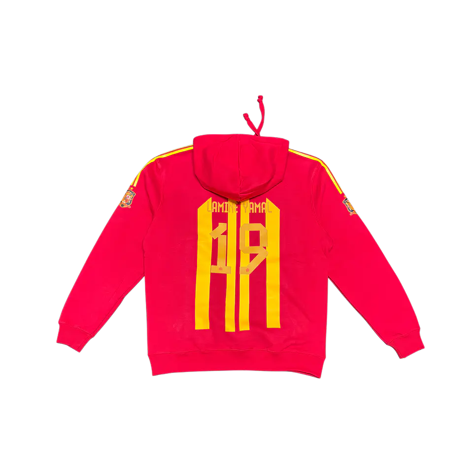 Poleron canguro de algodón - Rojo / España 🇪🇸  3