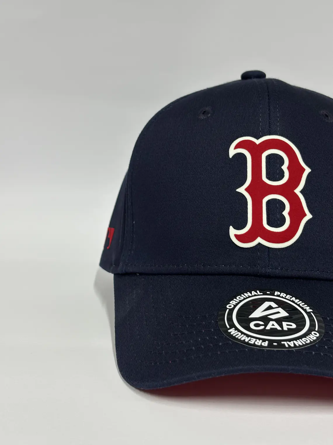Gorra de lona 6p Cerrada - Azul M / Boston clasic  5