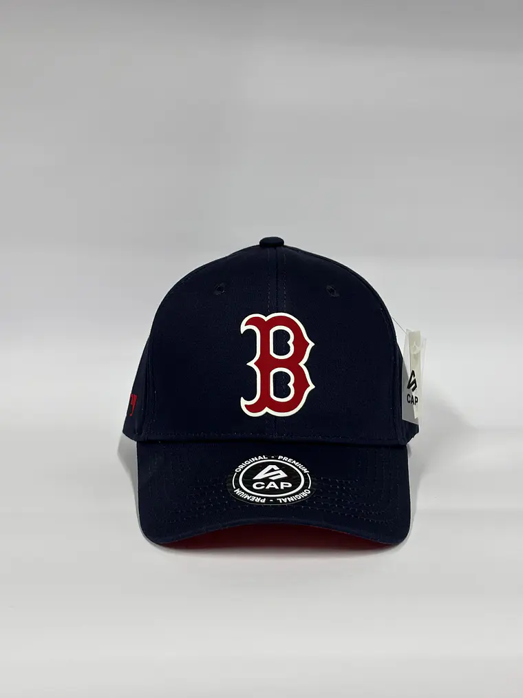 Gorra de lona 6p Cerrada - Azul M / Boston clasic  1