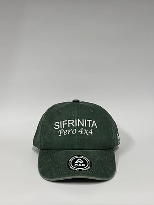 Gorra de lona 6p - Verde jaspeado / Sifrinita pero 4x4