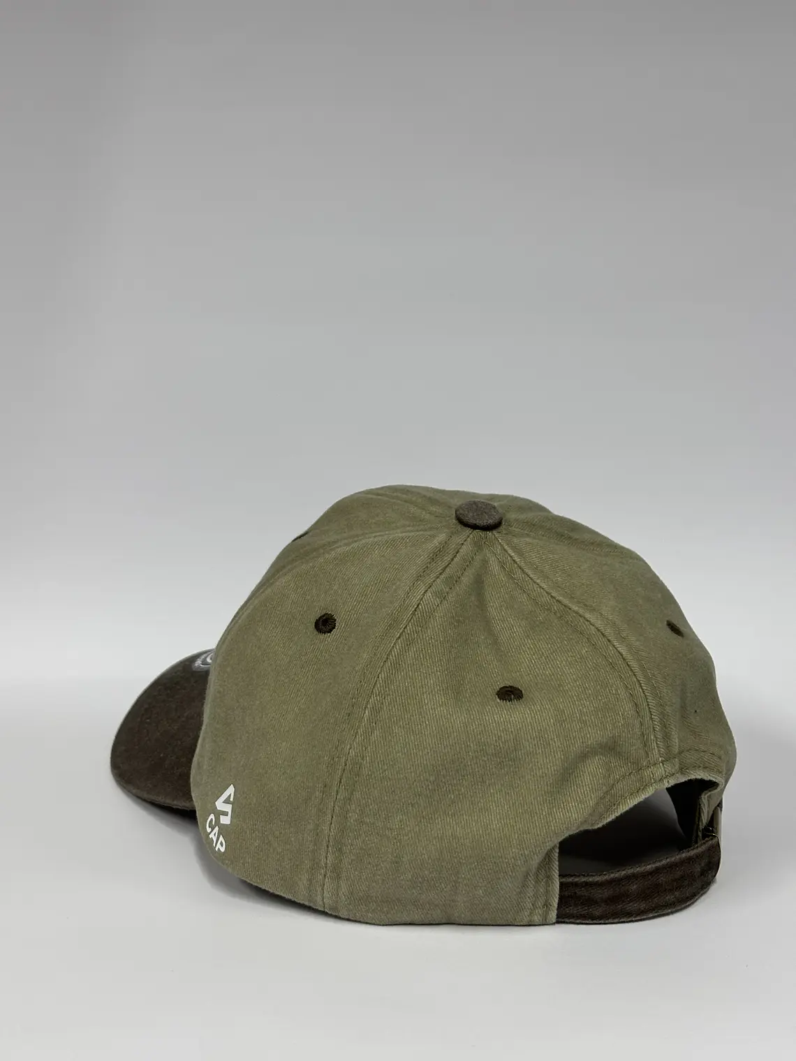 Gorra de lona 6p - Beige x marrón / Marico el que lo lea  4