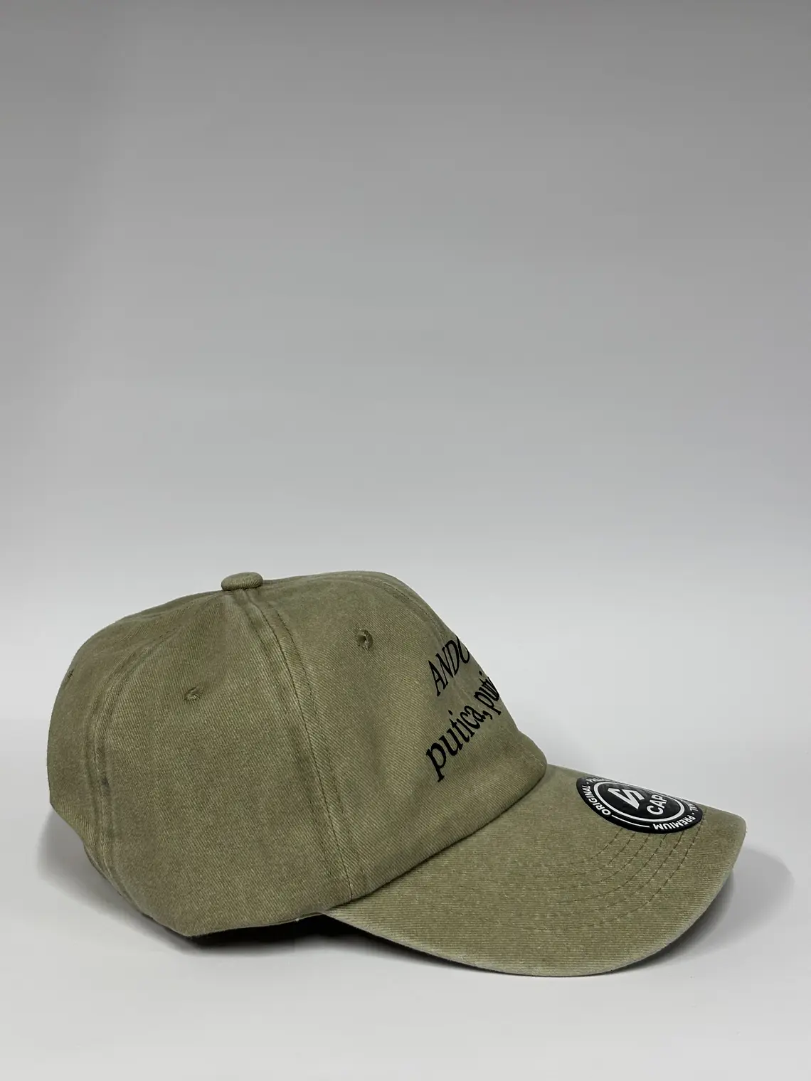 Gorra de lona 6p - Beige / Ando putica, putica  2